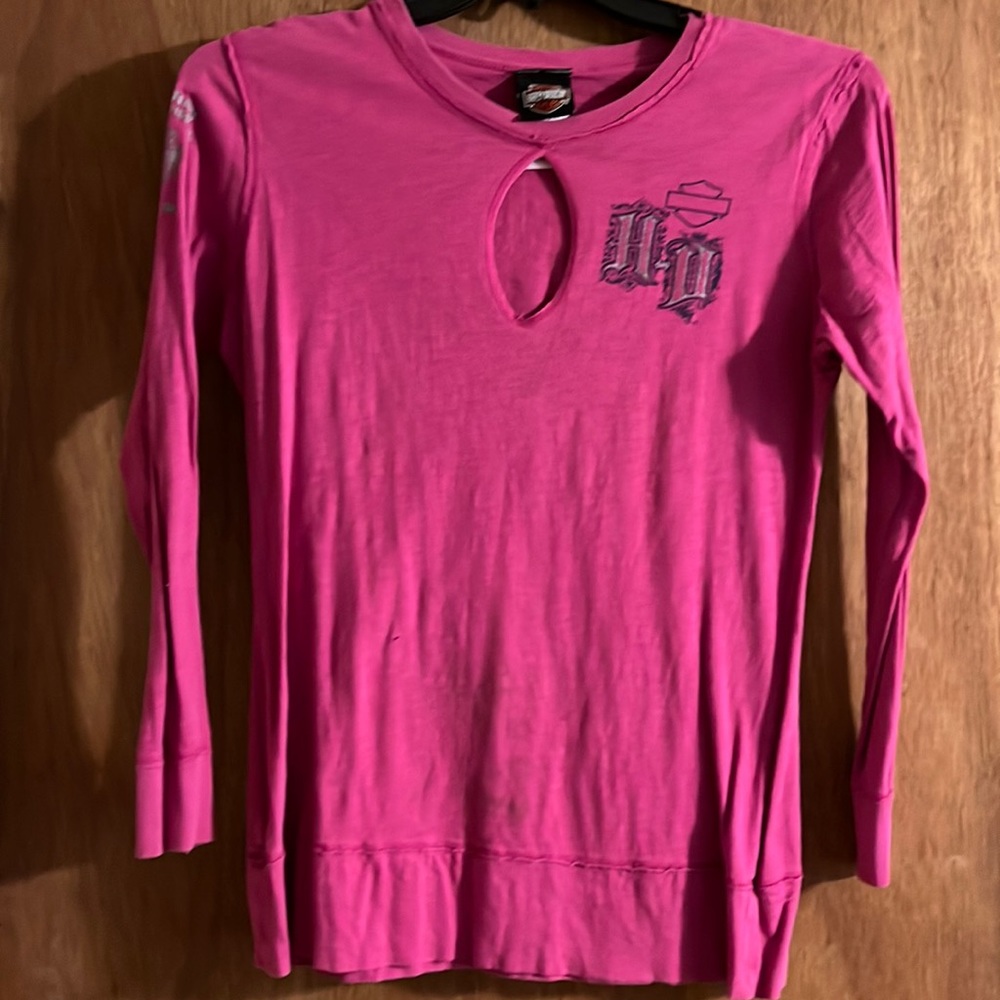 Harley Davison long sleeve tee